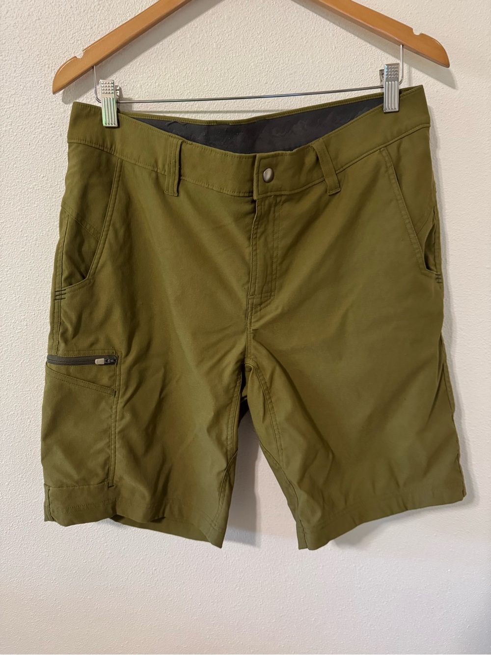 Stio Stretch Performance 10” Short Army Green Outdoor Gorpcore-34